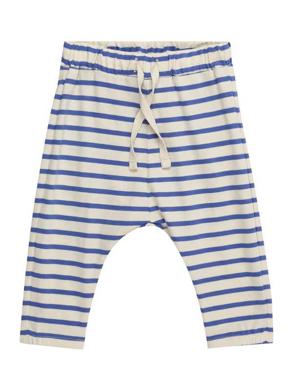 Lindex Lindex Панталон  кремаво / синьо