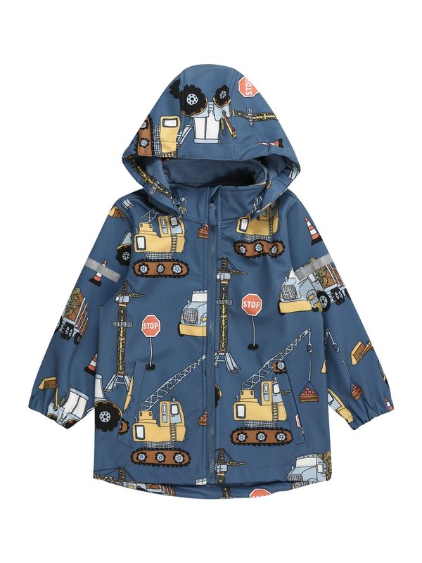 Lindex Lindex Преходно яке  сапфирено синьо / светложълто / черно / бяло