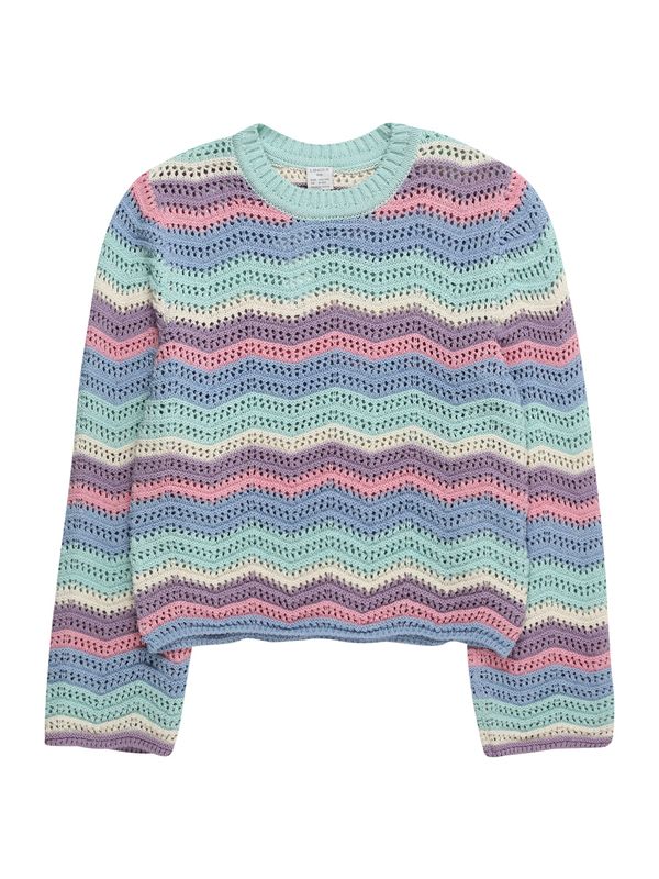 Lindex Lindex Пуловер  тюркоазен / лилав / розе / бяло