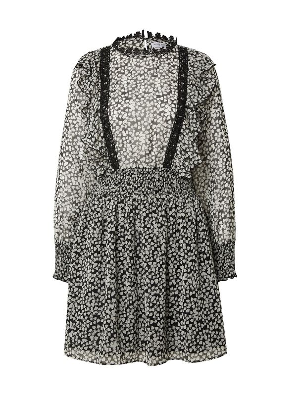 Lindex Lindex Рокля 'Lorna'  черно / бяло