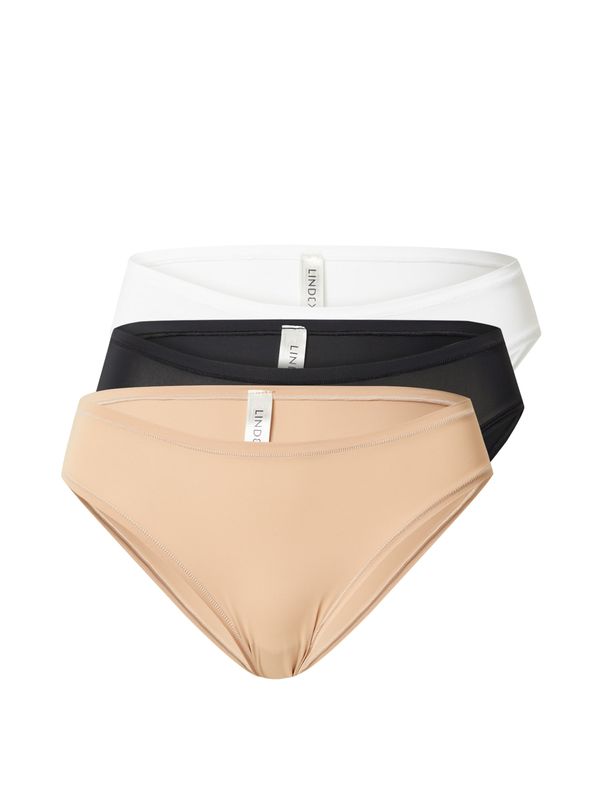 Lindex Lindex Слип  телесен цвят / черно / бяло