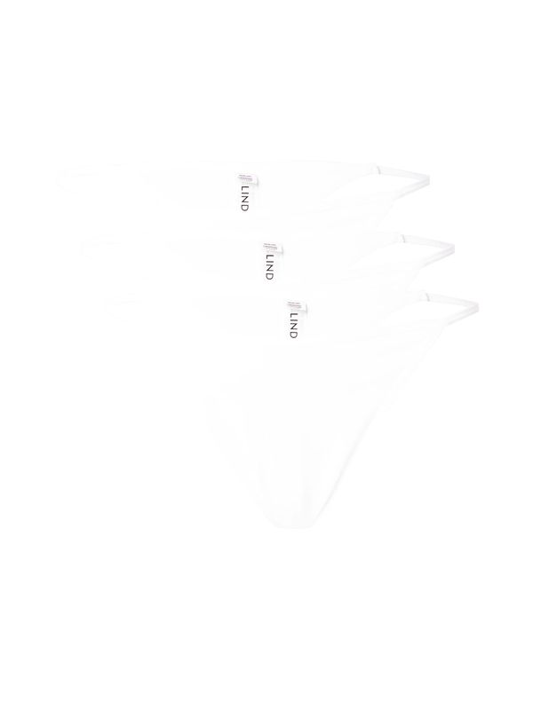 Lindex Lindex Стринг 'So U Jennie'  бяло