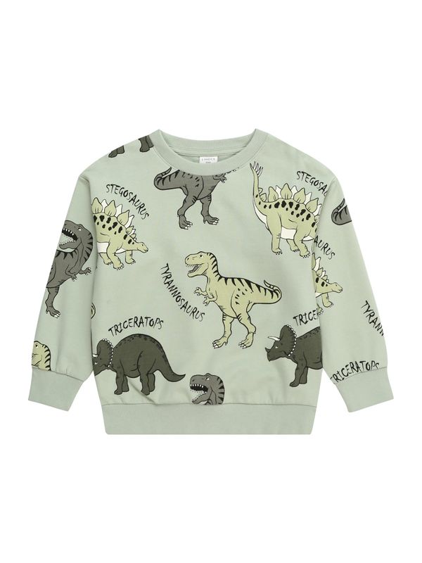 Lindex Lindex Суичър  сиво / мента / светлозелено / тъмнозелено