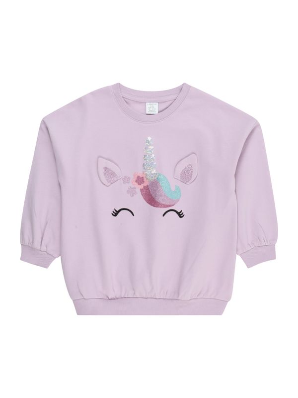 Lindex Lindex Суичър  светлосиньо / боровинка / пастелнолилаво / черно