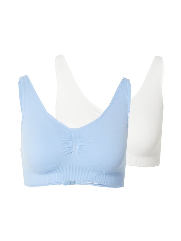 Lindex Lindex Сутиен 'Joy'  светлосиньо / бяло