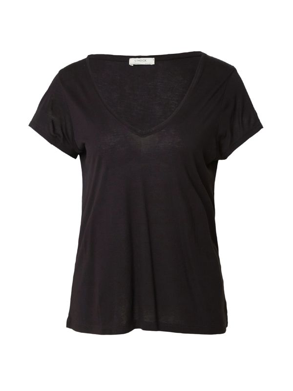Lindex Lindex Тениска 'Vita'  черно