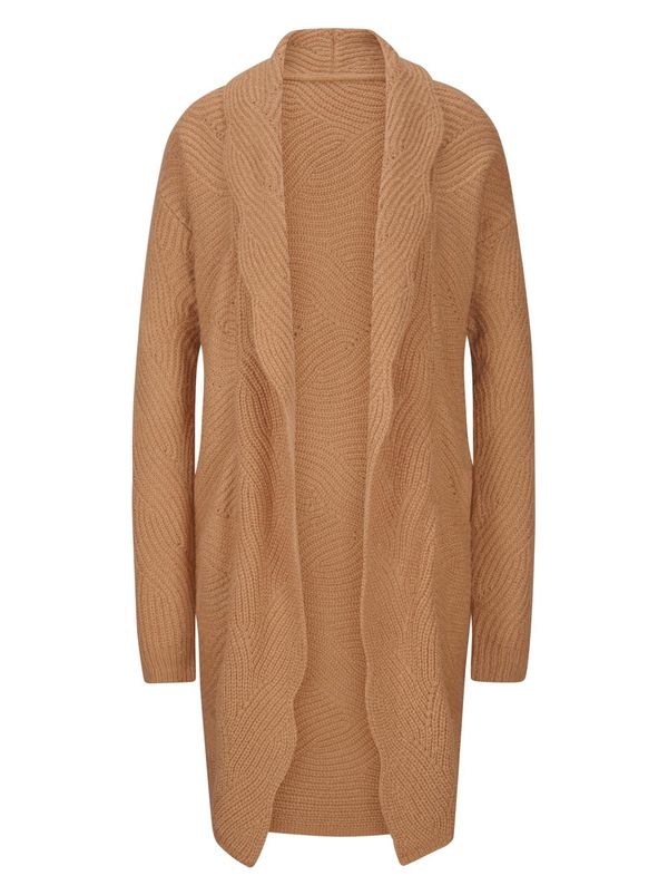 Linea Tesini by heine Linea Tesini by heine Плетена жилетка  камел