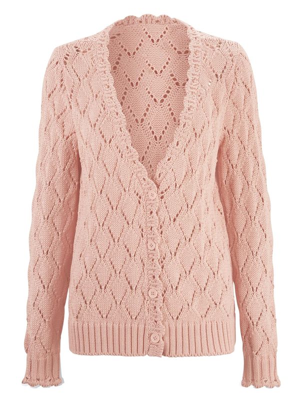 Linea Tesini by heine Linea Tesini by heine Плетена жилетка  пудра