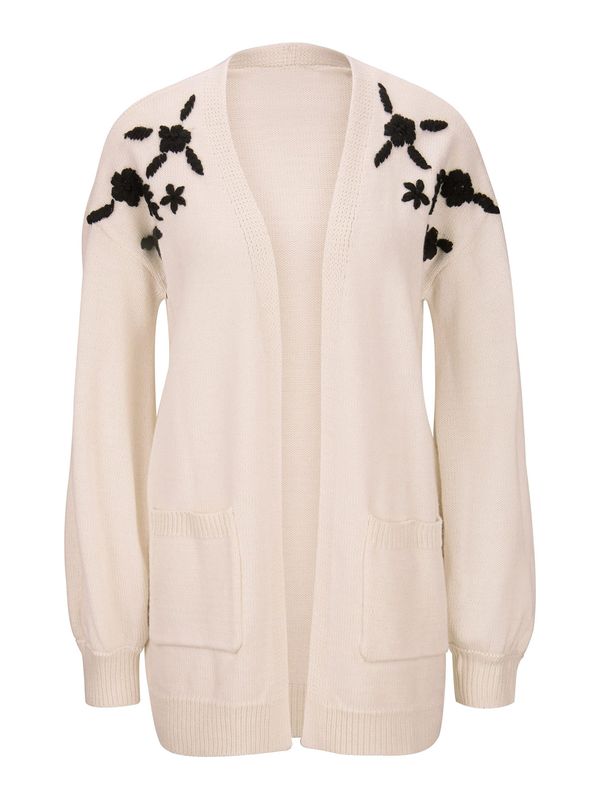 Linea Tesini by heine Linea Tesini by heine Плетена жилетка  шампанско / черно