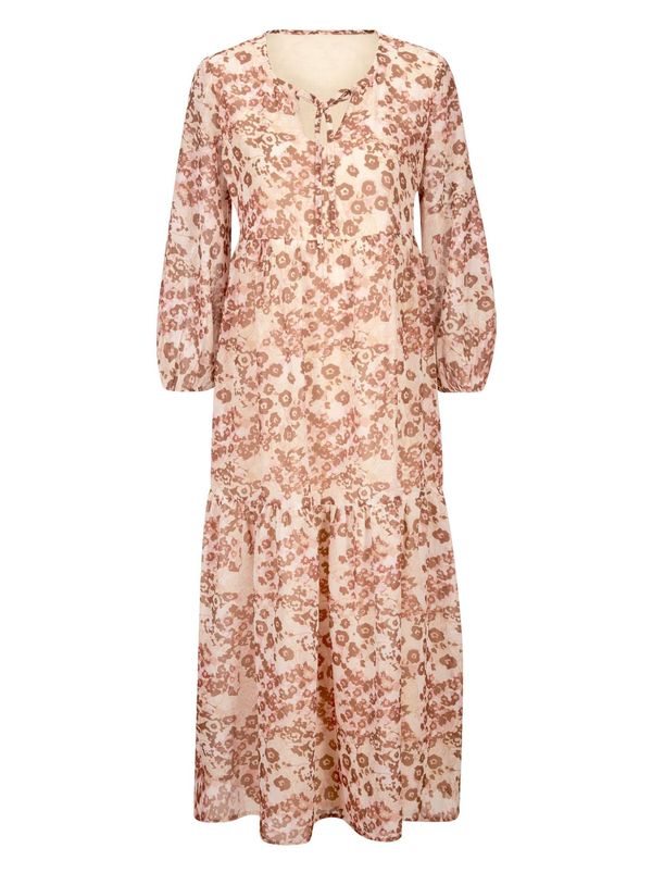 Linea Tesini by heine Linea Tesini by heine Рокля  бежово / кафяво / розово