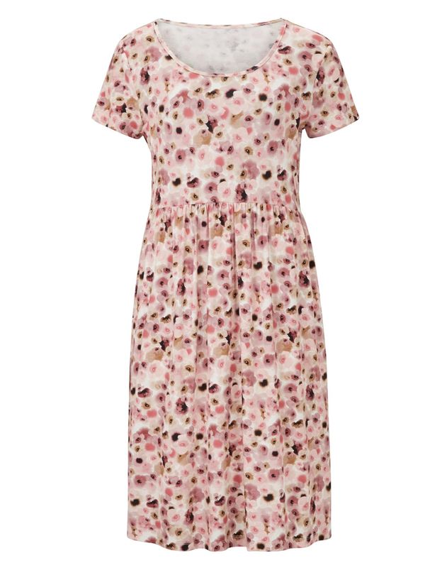 Linea Tesini by heine Linea Tesini by heine Рокля  бежово / тъмнокафяво / бледорозово / пепел от рози