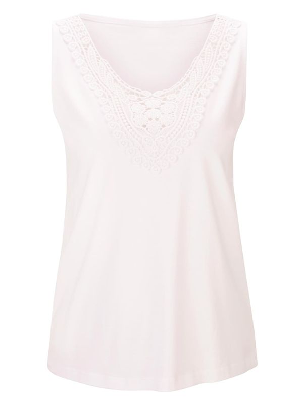 Linea Tesini by heine Linea Tesini by heine Топ  екрю / бяло