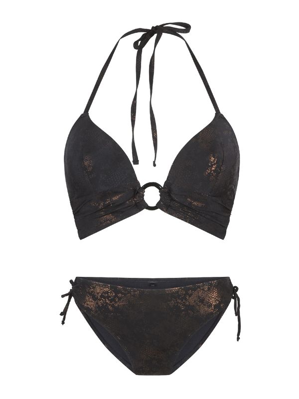 LingaDore LingaDore Бански тип бикини  кафяво / черно