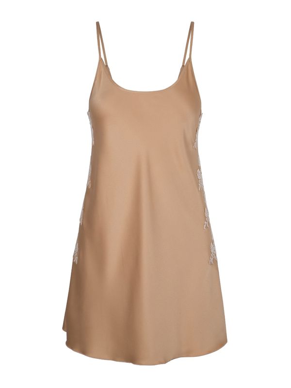 LingaDore LingaDore пеньоар  светлокафяво / бяло