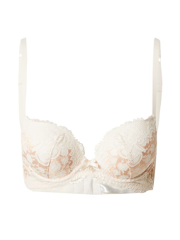 LingaDore LingaDore Сутиен  светлобежово / бяло