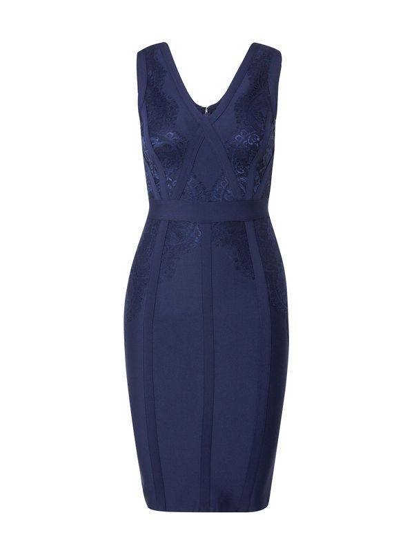 Lipsy Lipsy Рокля с права кройка  нейви синьо