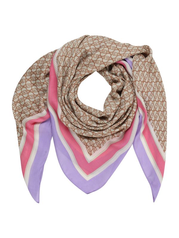 Liu Jo Liu Jo Кърпи 'NADIE'  светлобежово / карамел / лавандула / светлорозово