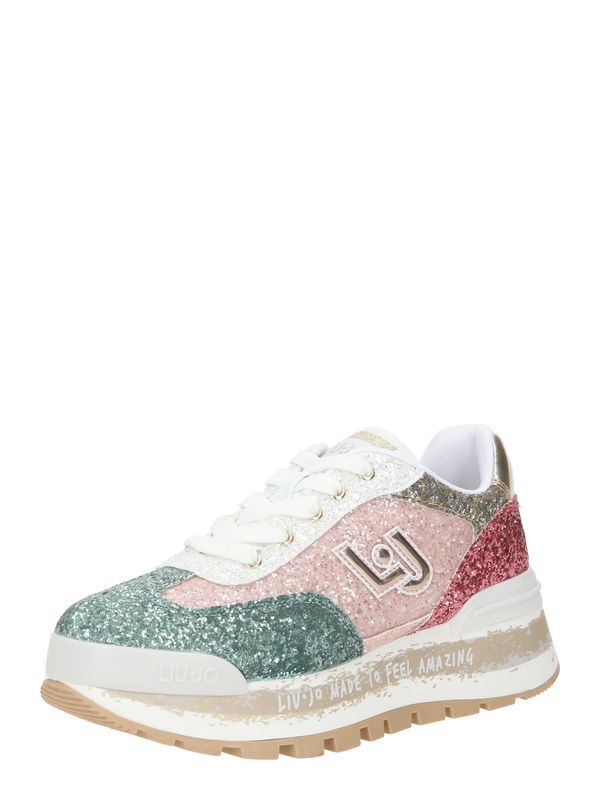 Liu Jo Liu Jo Ниски маратонки 'AMAZING 26'  злато / смарагдово зелено / бледорозово / бяло