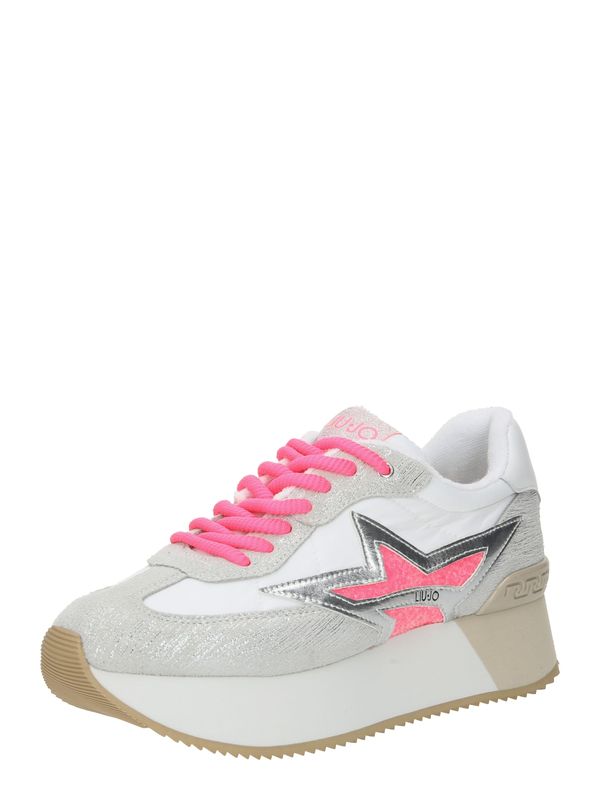 Liu Jo Liu Jo Ниски маратонки 'DREAMY 03'  светлосиво / питая / сребърно / бяло