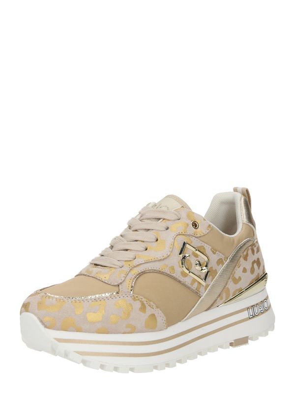 Liu Jo Liu Jo Ниски маратонки 'MAXI WONDER 73'  бежово / цвят "пясък" / злато
