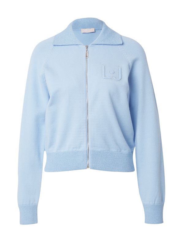 Liu Jo Liu Jo Плетена жилетка  светлосиньо