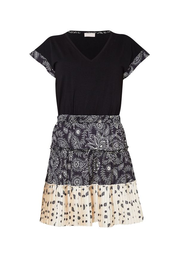 Liu Jo Liu Jo Рокля  кремаво / черно / бяло