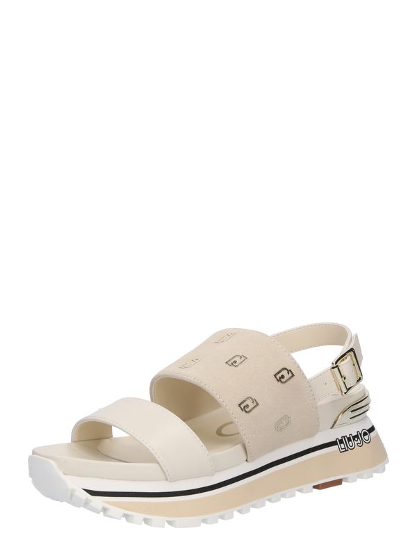 Liu Jo Liu Jo Сандали с каишка 'MAXI WONDER'  бежово / светлобежово / злато