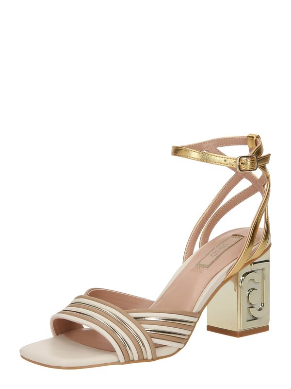 Liu Jo Liu Jo Сандали с каишка 'VIOLET 05'  тъмнобежово / злато / бяло
