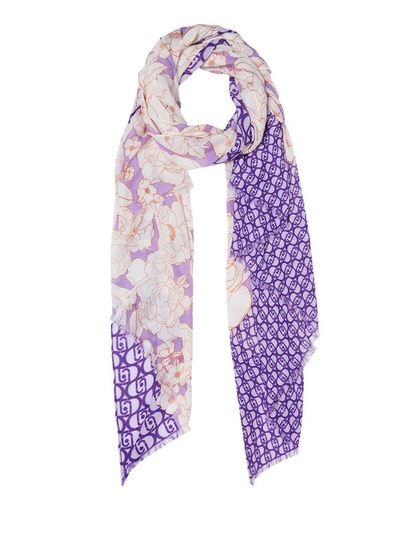 Liu Jo Liu Jo Шал  лилав / пастелнолилаво / оранжево / мръсно бяло