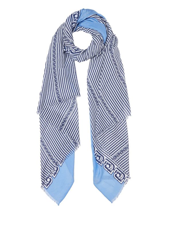 Liu Jo Liu Jo Шал  нейви синьо / лазурно синьо / мръсно бяло