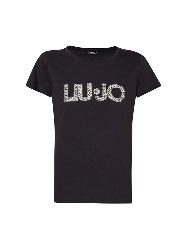 Liu Jo Liu Jo Тениска  екрю / карамел / шоколад / черно