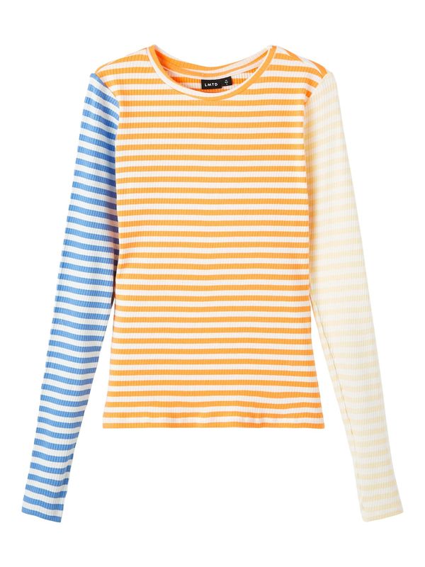 LMTD LMTD Тениска 'Dallas'  синьо / оранжево / бяло