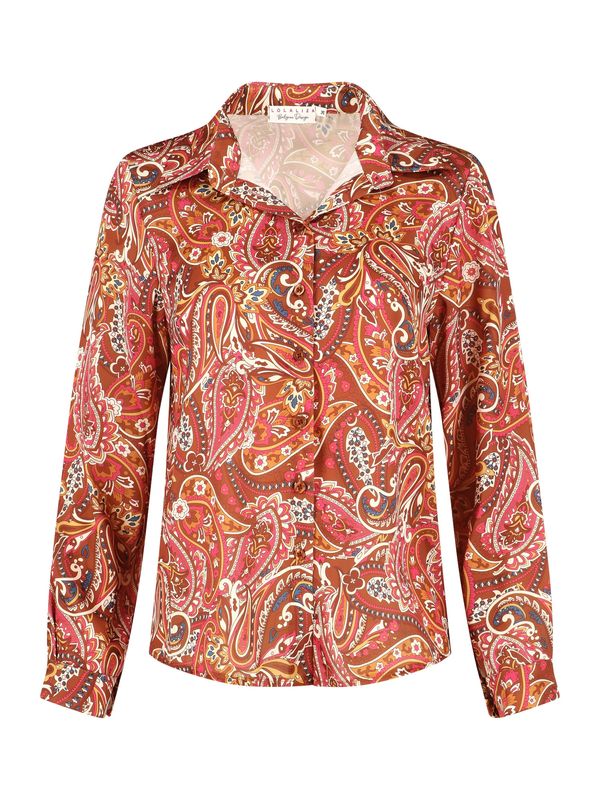 LolaLiza LolaLiza Блуза  нощно синьо / ръждиво кафяво / жълто / оранжево