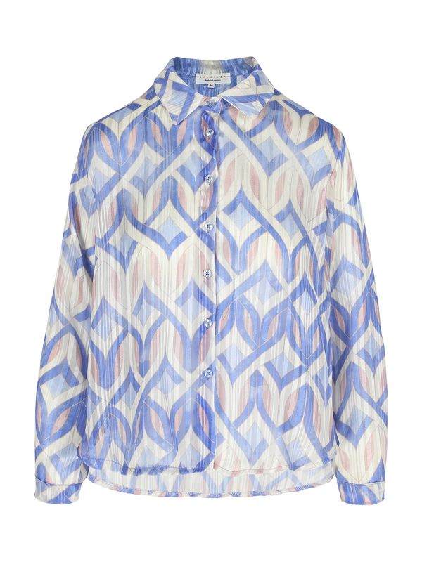 LolaLiza LolaLiza Блуза  пастелно синьо / розово / сребърно / бяло