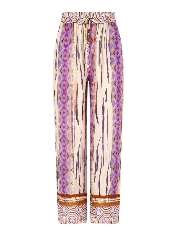 LolaLiza LolaLiza Панталон  бежово / кафяво / лилав / люляк