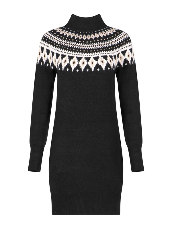 LolaLiza LolaLiza Плетена рокля  бежово / черно / бяло