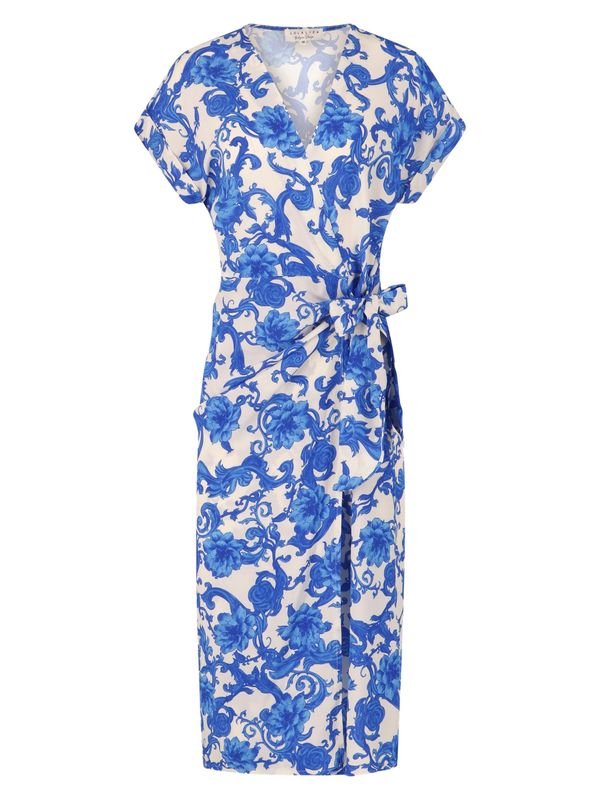 LolaLiza LolaLiza Рокля  бежово / синьо