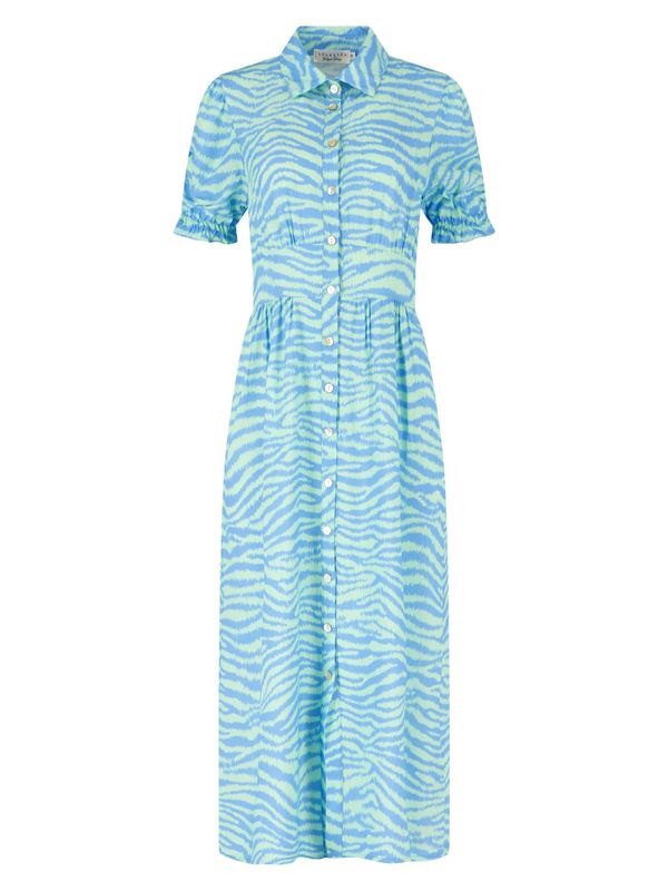 LolaLiza LolaLiza Рокля тип риза  синьо / аквамарин