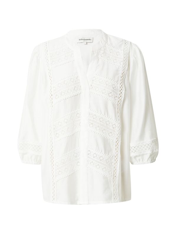 Lollys Laundry Lollys Laundry Блуза 'Faida'  бяло