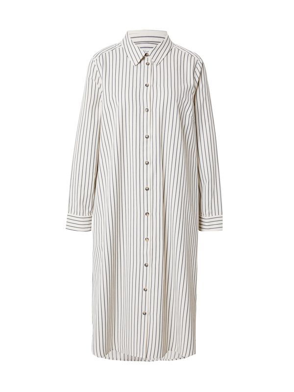 Lollys Laundry Lollys Laundry Рокля тип риза 'Mumba'  нейви синьо / бял памук