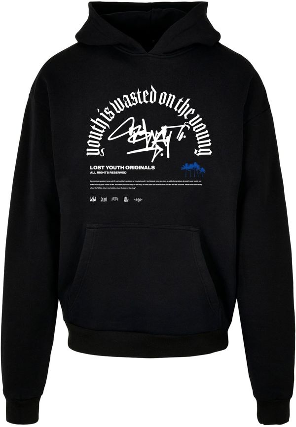 Lost Youth Lost Youth Суичър 'Graffiti'  кралско синьо / черно / бяло