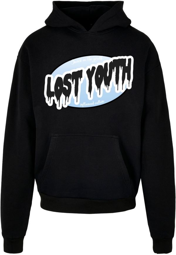 Lost Youth Lost Youth Суичър 'Invest'  светлосиньо / черно / бяло