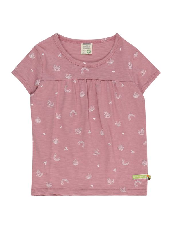 loud + proud loud + proud Тениска  пепел от рози / бяло