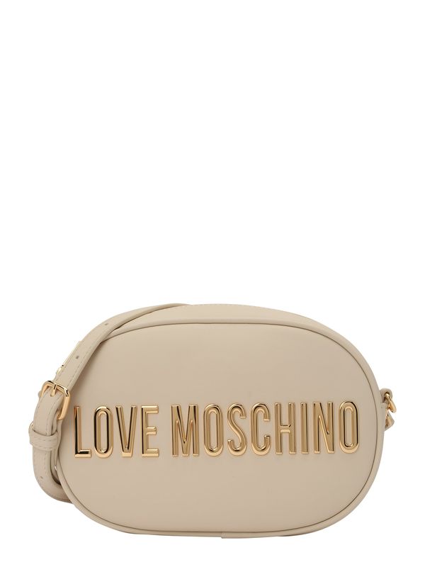 Love Moschino Love Moschino Чанта с презрамки 'BOLD LOVE'  слонова кост / злато