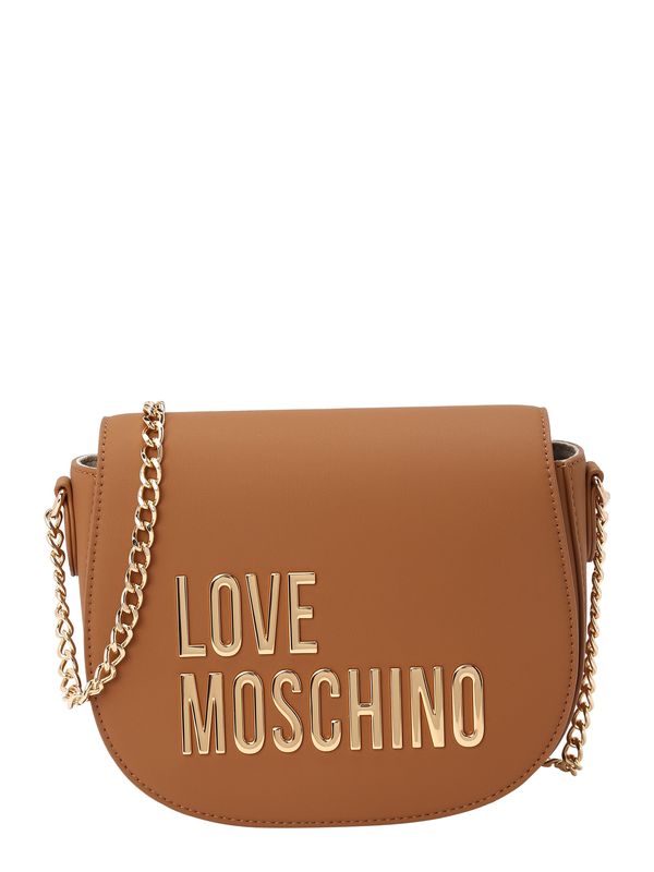 Love Moschino Love Moschino Чанта с презрамки  камел / злато