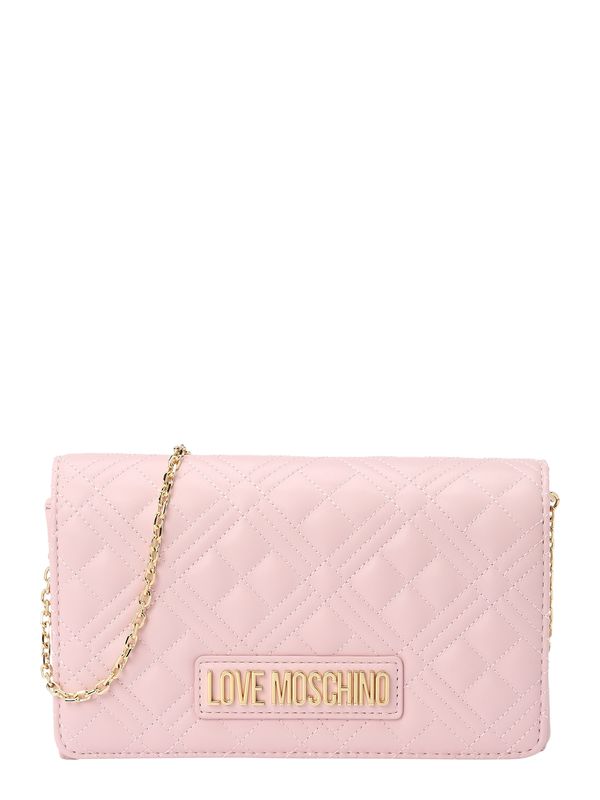 Love Moschino Love Moschino Чанта с презрамки 'SMART DAILY'  злато / бледорозово