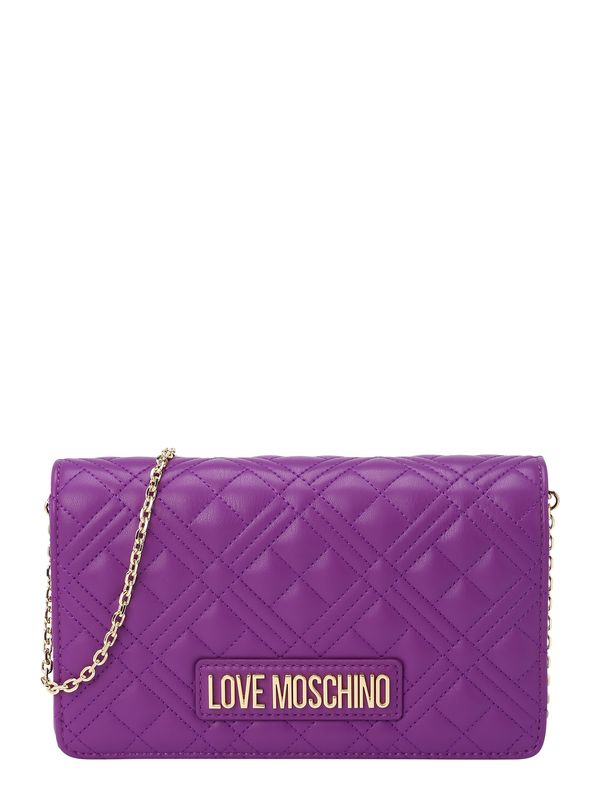 Love Moschino Love Moschino Чанта с презрамки 'SMART DAILY'  злато / лилав