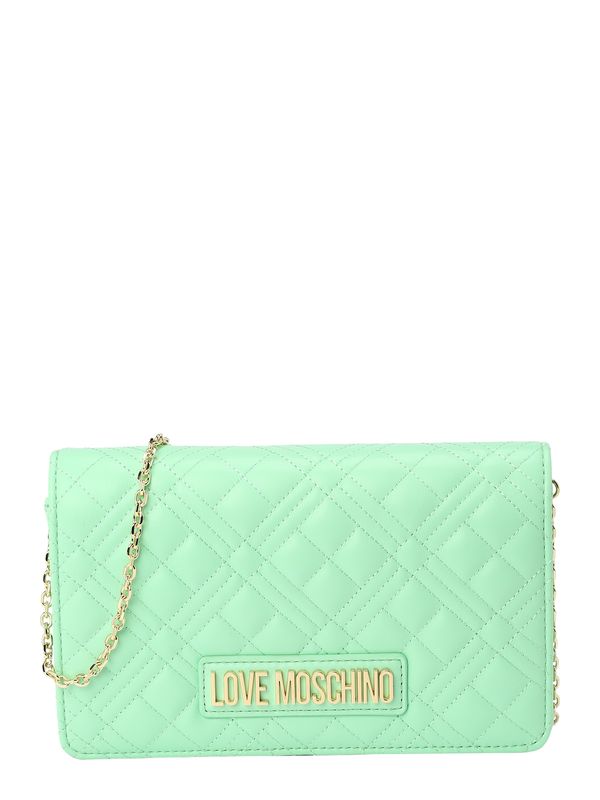 Love Moschino Love Moschino Чанта с презрамки 'SMART DAILY'  злато / мента