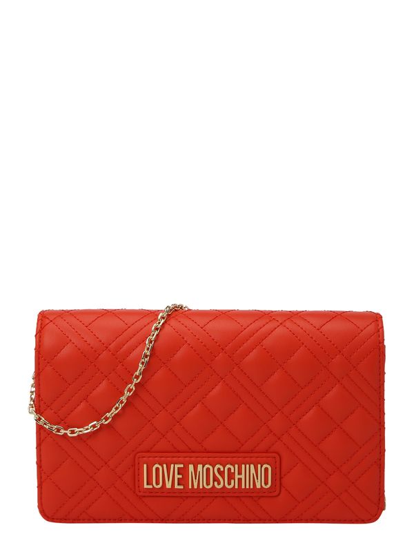 Love Moschino Love Moschino Чанта с презрамки 'SMART DAILY'  злато / тъмнооранжево