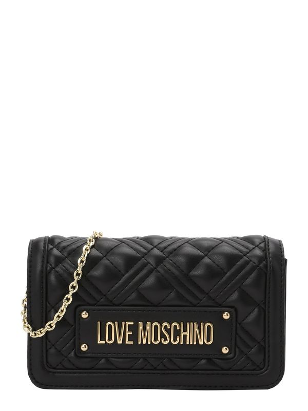 Love Moschino Love Moschino Чанта с презрамки  злато / черно